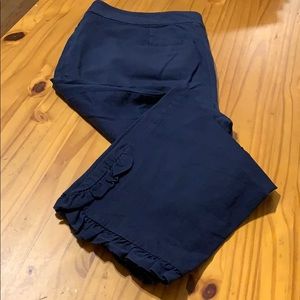 Navy slacks